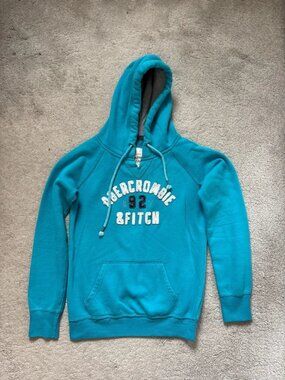 Abercrombie & Fitch Blue Hoodie (M)